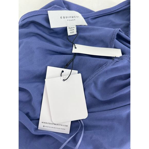 Equipment Genevieve Dress Skipper Blue - Picture 7 of 10